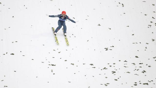 143 m! Mit diesem Sprung siegte Eisenbichler in der Quali 143 m! Mit diesem Sprung siegte Eisenbichler in der Quali