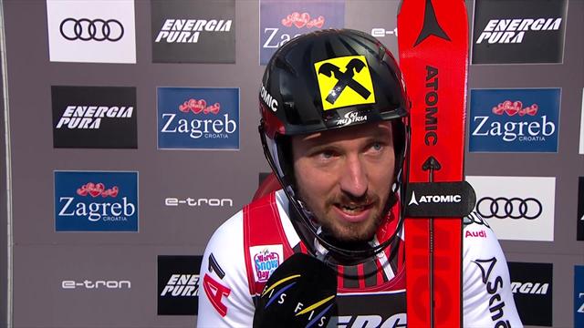 Hirscher - 'This was a hard day ... it's been hard to adapt to conditions' Hirscher - 'This was a hard day ... it's been hard to adapt to conditions'