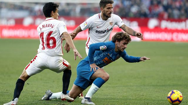 LaLiga, Sevilla-Atlético de Madrid: Partidazo, mucha tensión y reparto de puntos (1-1)