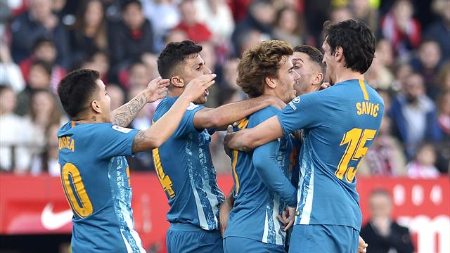 Griezmann special earns Atletico 1-1 draw at Sevilla