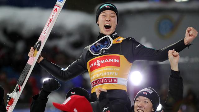 Mit Video | Kobayashi holt den Grand Slam - zwei Deutsche auf dem Podest