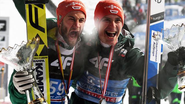 Eisenbichler und Leyhe im Eurosport-Interview: "Ein geiles Ding!" Eisenbichler und Leyhe im Eurosport-Interview: "Ein geiles Ding!"