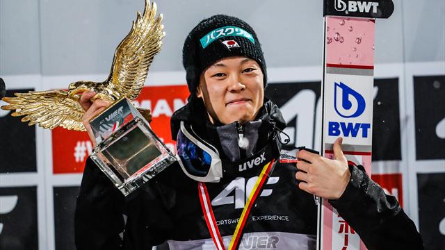 Überflieger aus der Zukunft: Kobayashi verzückt die Skisprung-Welt