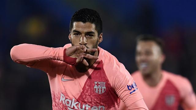 LaLiga, Getafe-Barcelona: Media liga bajo el Árbol de Navidad (1-2)