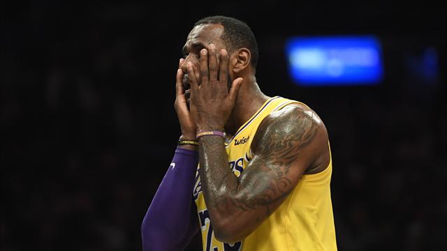 Sans LeBron, les Lakers ne mettent plus un pied devant l'autre