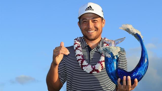 Schauffele smashes course record to win Tournament of Champions