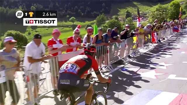 El día que... Un espectador tiró a Nibali en el Alpe d'Huez, aquí lo explica todo El día que... Un espectador tiró a Nibali en el Alpe d'Huez, aquí lo explica todo