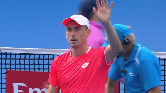 ATP Sydney: John Millman-Frances Tiafoe 4-6 7-6 7-5, gli highlights ATP Sydney: John Millman-Frances Tiafoe 4-6 7-6 7-5, gli highlights