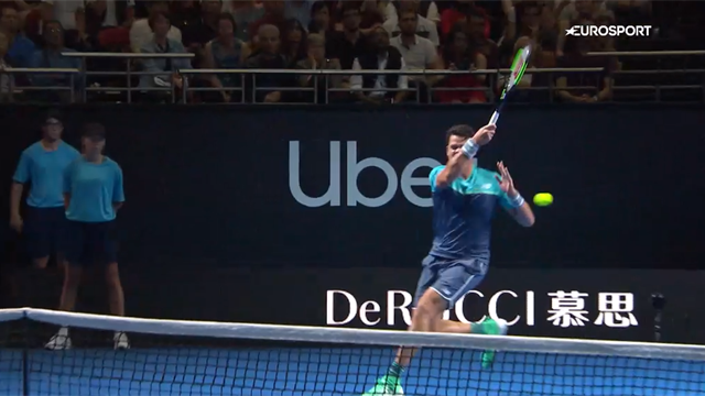 Mit Netzroller bei Aufschlag: Raonic zu stark für Millman Mit Netzroller bei Aufschlag: Raonic zu stark für Millman