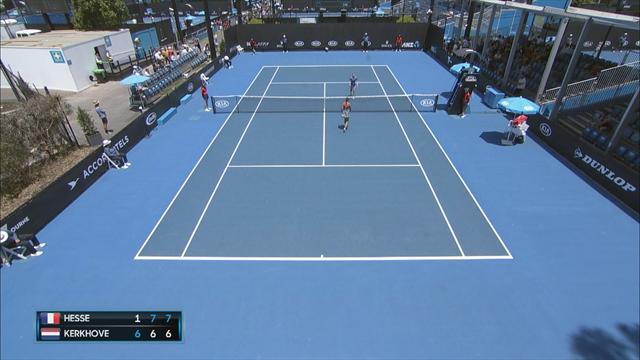 Tennis | Kerkhove na thriller uitgeschakeld in kwalificatie Australian Open Tennis | Kerkhove na thriller uitgeschakeld in kwalificatie Australian Open