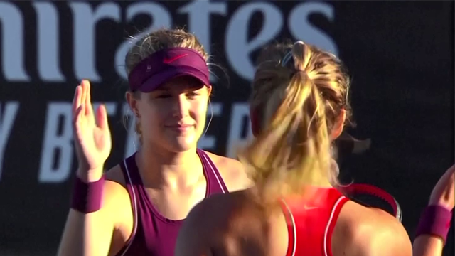 Highlights: Azarenka blasts past Bouchard in Adelaide Highlights: Azarenka blasts past Bouchard in Adelaide