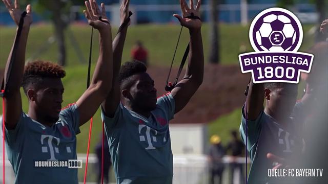 Bundesliga 1800 | Einer gibt im Bayern-Trainingslager richtig Gas Bundesliga 1800 | Einer gibt im Bayern-Trainingslager richtig Gas