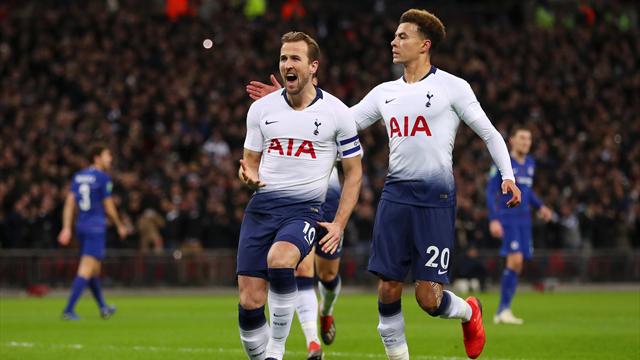 Kane con il VAR, il Chelsea al tappeto: al Tottenham basta un rigore per vincere la semi d'andata