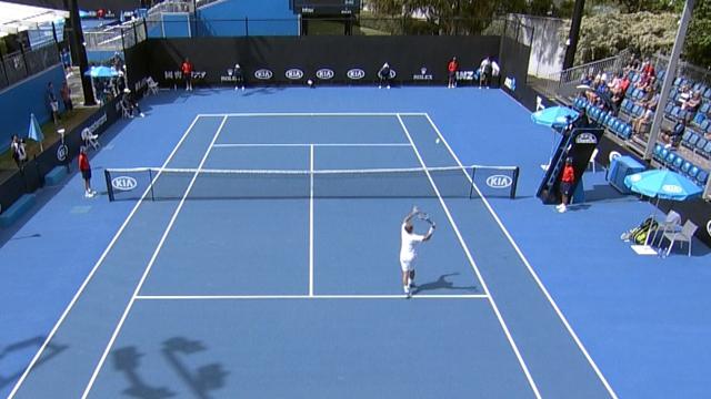 Australian Open qualifying highlights: Evans dominates Dutra Silva Australian Open qualifying highlights: Evans dominates Dutra Silva