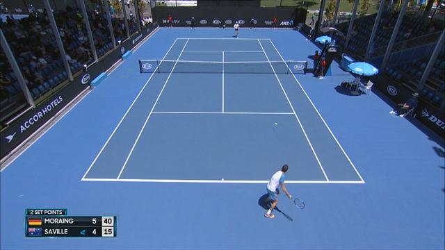 Highlights: Moraing auf Kurs bei Australian Open Highlights: Moraing auf Kurs bei Australian Open