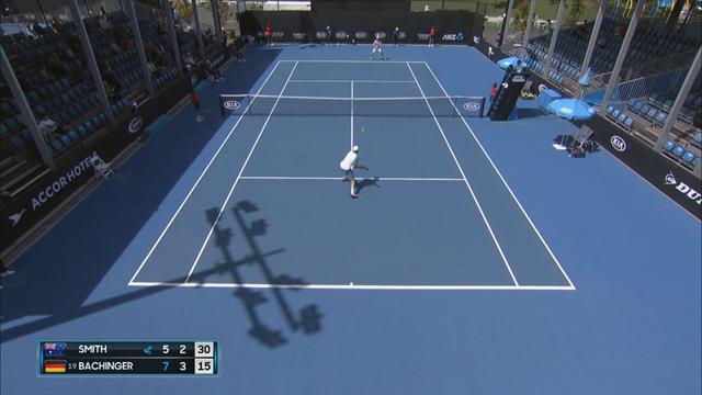 Highlights: Bachinger schlägt Smith in Melbourne