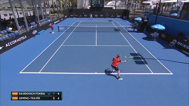 Open Australia 2019, Davidovich-Gimeno: La juventud gana el duelo español (7-5 y 7-6 -4-) Open Australia 2019, Davidovich-Gimeno: La juventud gana el duelo español (7-5 y 7-6 -4-)