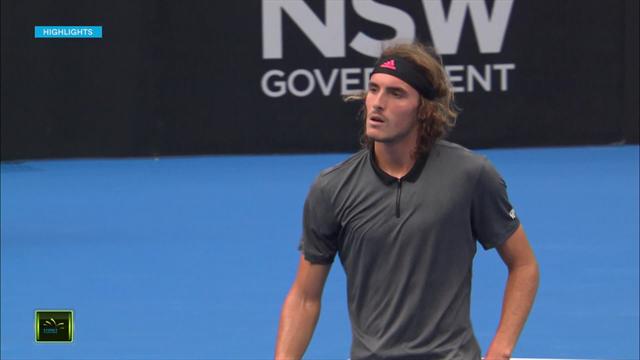 ATP Sidney, Tsitsipas-Andreozzi: Camino libre hacia los cuartos (6-3 y 6-4) ATP Sidney, Tsitsipas-Andreozzi: Camino libre hacia los cuartos (6-3 y 6-4)