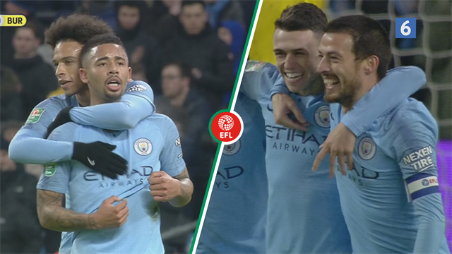 Highlights: Manchester City smadrede Burton fra League One med ni mål Highlights: Manchester City smadrede Burton fra League One med ni mål
