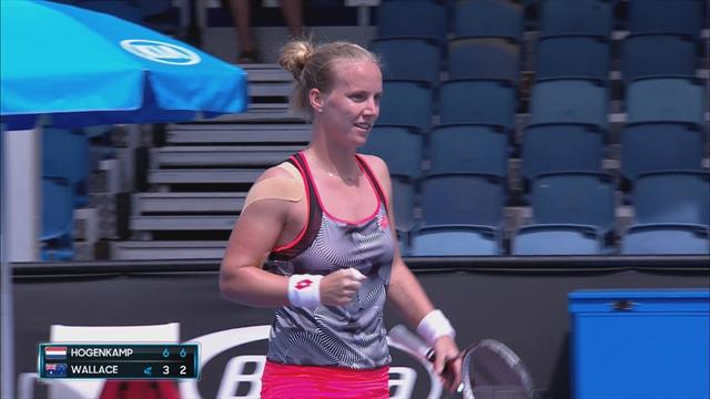 Tennis | Hogenkamp één overwinning verwijderd van hoofdtoernooi Australian Open Tennis | Hogenkamp één overwinning verwijderd van hoofdtoernooi Australian Open