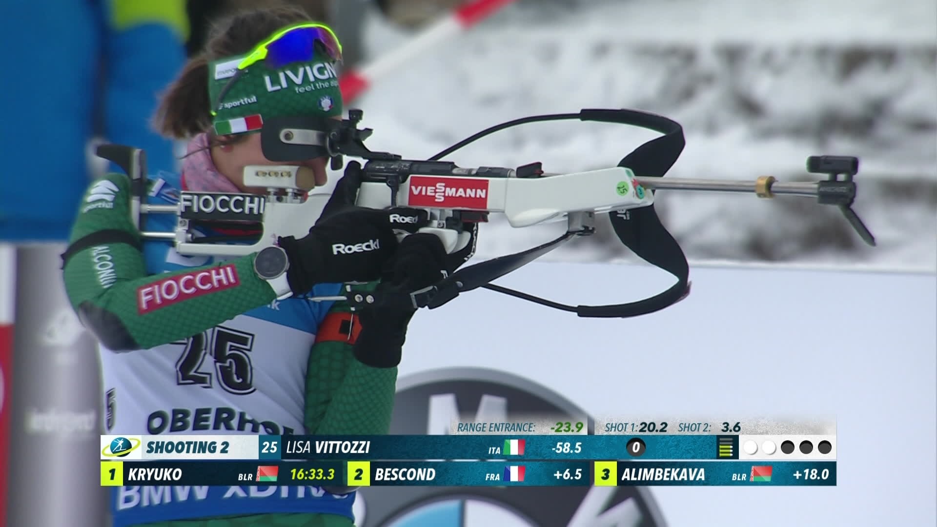 Biathlon : women's individual highlights in Oberhof