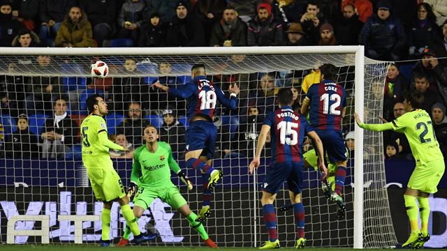 Coutinho rende meno amaro il ko col Levante, tra una settimana il ritorno al Camp Nou
