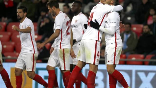1-3. El Sevilla abre la trilogía ante el Athletic sentenciando en Copa