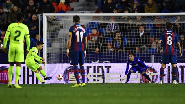 Ohne Messi und Suárez: Pokal-Pleite für Barça in Levante