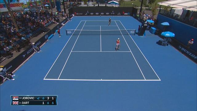Highlights: Harriet Dart qualifies for Australian Open main draw Highlights: Harriet Dart qualifies for Australian Open main draw
