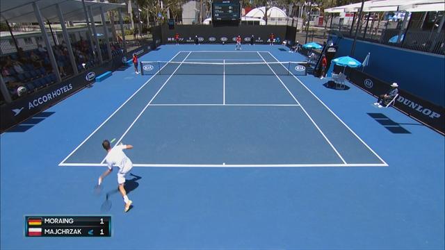 Knapp gescheitert: Moraing verliert in der letzten Runde der Qualifikation Knapp gescheitert: Moraing verliert in der letzten Runde der Qualifikation
