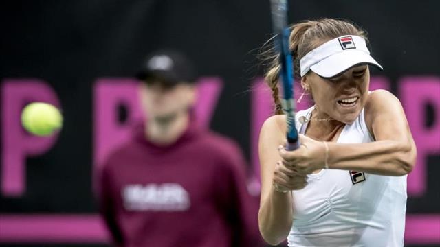 Final en Hobart entre Sofia Kenin y Anna Karolina Schmiedlová