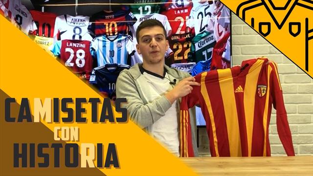 Camisetas con Historia: Racing Club de Lens Camisetas con Historia: Racing Club de Lens