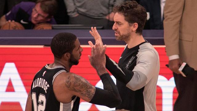 LaMarcus Aldridge establece una marca personal con 56 puntos; Jokic, triple-doble