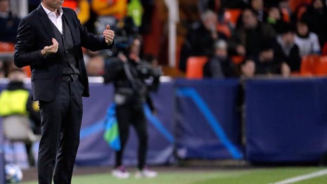 Marcelino: "No tengo un ultimátum, agradezco el apoyo de Alemany"
