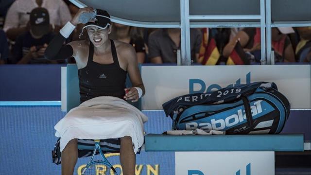 Muguruza: "Tengo tiempo suficiente para recuperarme"