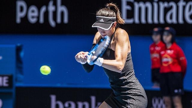 Open Australia 2019: La curiosa superstición de Garbiñe Muguruza antes de su debut