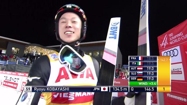 Kobayashi tops qualifing at Val Di Fiemme Kobayashi tops qualifing at Val Di Fiemme
