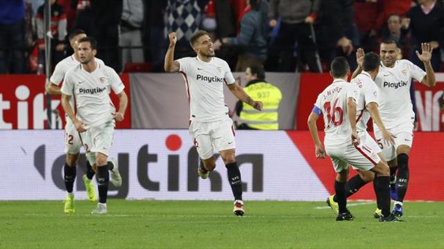 El argentino Mercado llegó a los cien partidos como sevillista