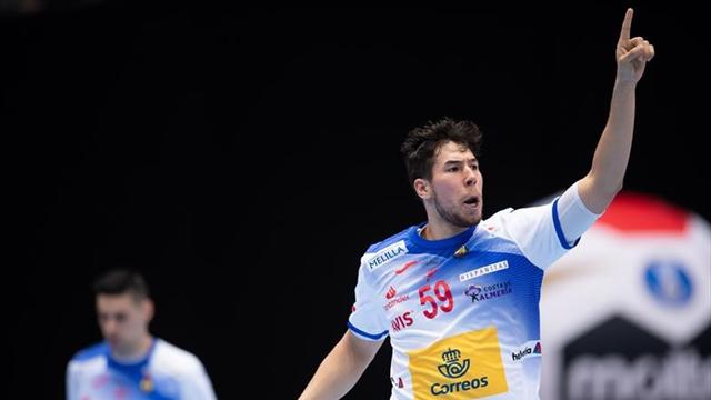 Mundial balonmano, Baréin-España: Estreno de autoridad (23-33)