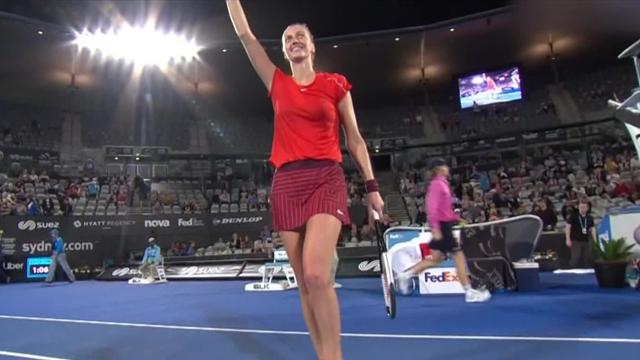 Kvitova en finale Kvitova en finale