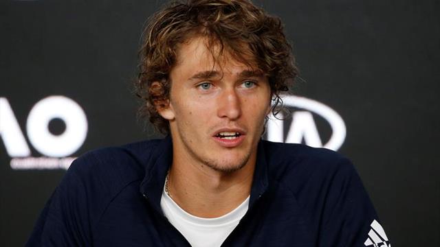 Zverev: "Estoy bastante relajado, mi tobillo está bien"