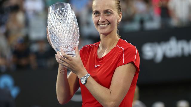 Kvitova overcomes Barty to take Sydney International title