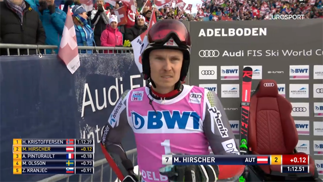 Segnali di vita da Kristoffersen: comanda la prima manche di Adelboden davanti a Hirscher Segnali di vita da Kristoffersen: comanda la prima manche di Adelboden davanti a Hirscher