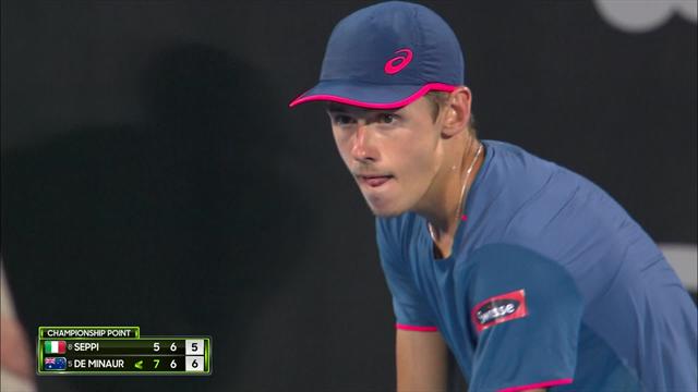ATP Sidney 2019: El punto con el que De Miñaur entró en la historia de la ATP ATP Sidney 2019: El punto con el que De Miñaur entró en la historia de la ATP