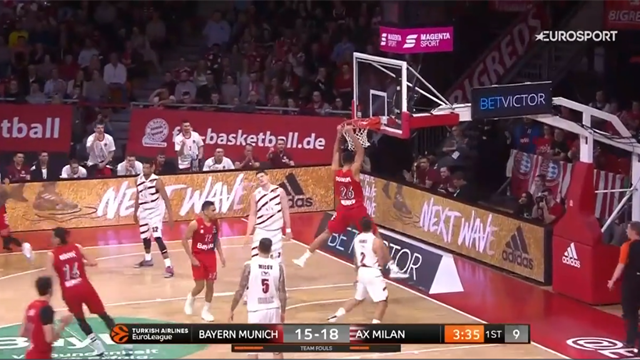 Highlights: Bayern Monaco-AX Armani Exchange Milano 93-87 Highlights: Bayern Monaco-AX Armani Exchange Milano 93-87