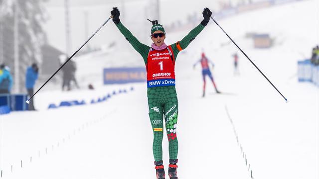 Vittozzi a pu savourer, Bescond a damé le pion à Wierer pour la 4e place Vittozzi a pu savourer, Bescond a damé le pion à Wierer pour la 4e place