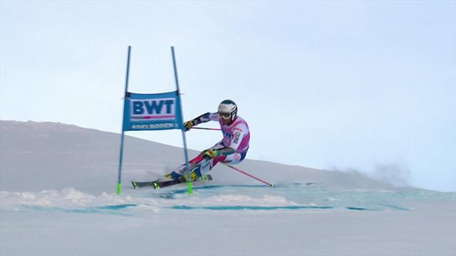 Fanara a sorti le grand jeu pour retrouver le podium d'Adelboden : sa 2e manche Fanara a sorti le grand jeu pour retrouver le podium d'Adelboden : sa 2e manche