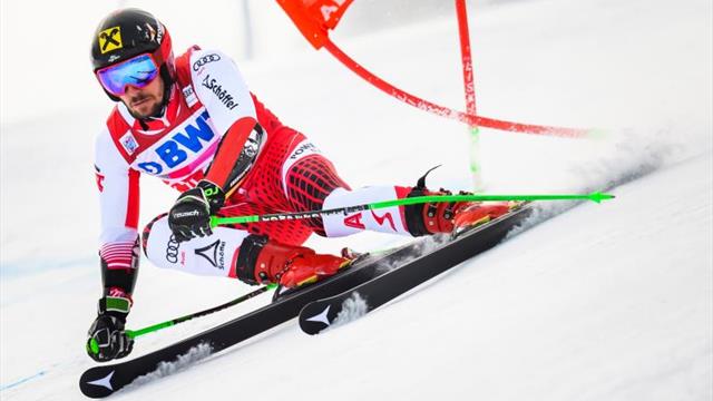 Hirscher se vuelve a exhibir ganando por cuarta vez el gigante de Adelboden