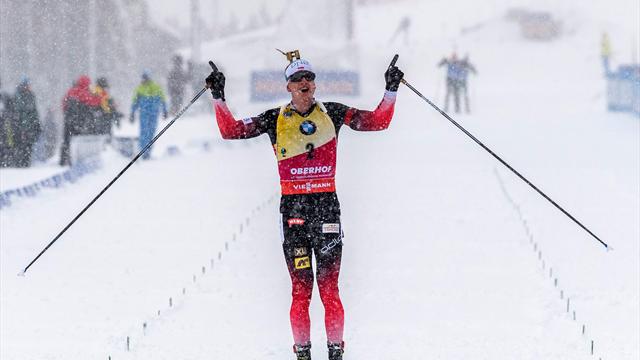 Bö triumphiert, Peiffer läuft aufs Podest Bö triumphiert, Peiffer läuft aufs Podest