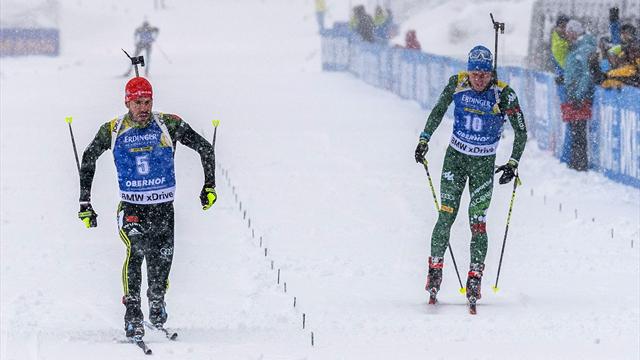 Peiffer sichert sich im Zielsprint Platz zwei Peiffer sichert sich im Zielsprint Platz zwei